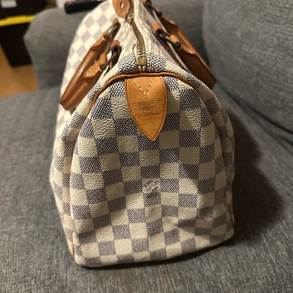 Louis Vuitton Speedy 30 Azur Vachetta handles - Picture 2 of 9